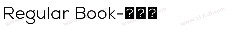 Regular Book字体转换 Regular Book字体转换